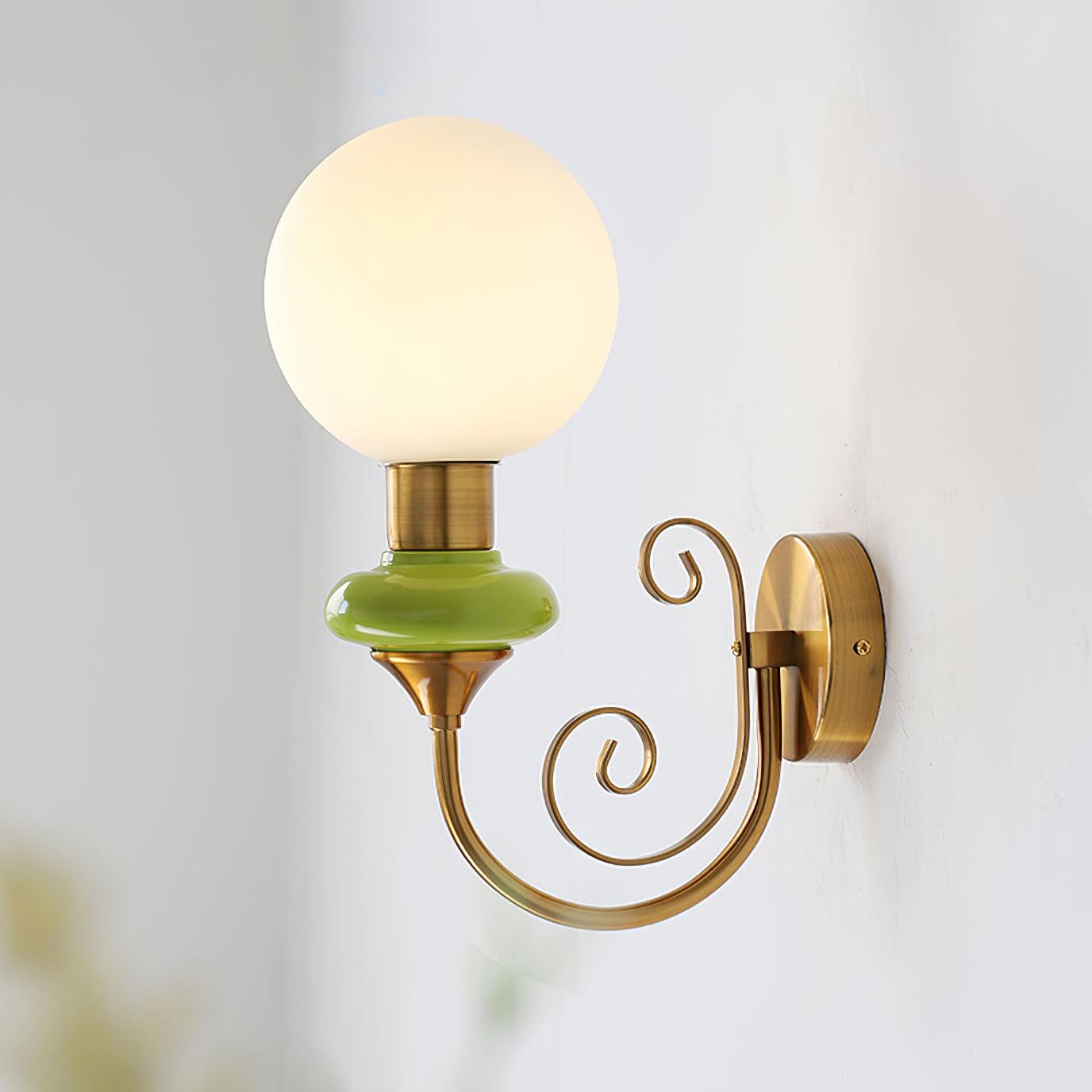Velin Brass Wall Lamp - Letslighting