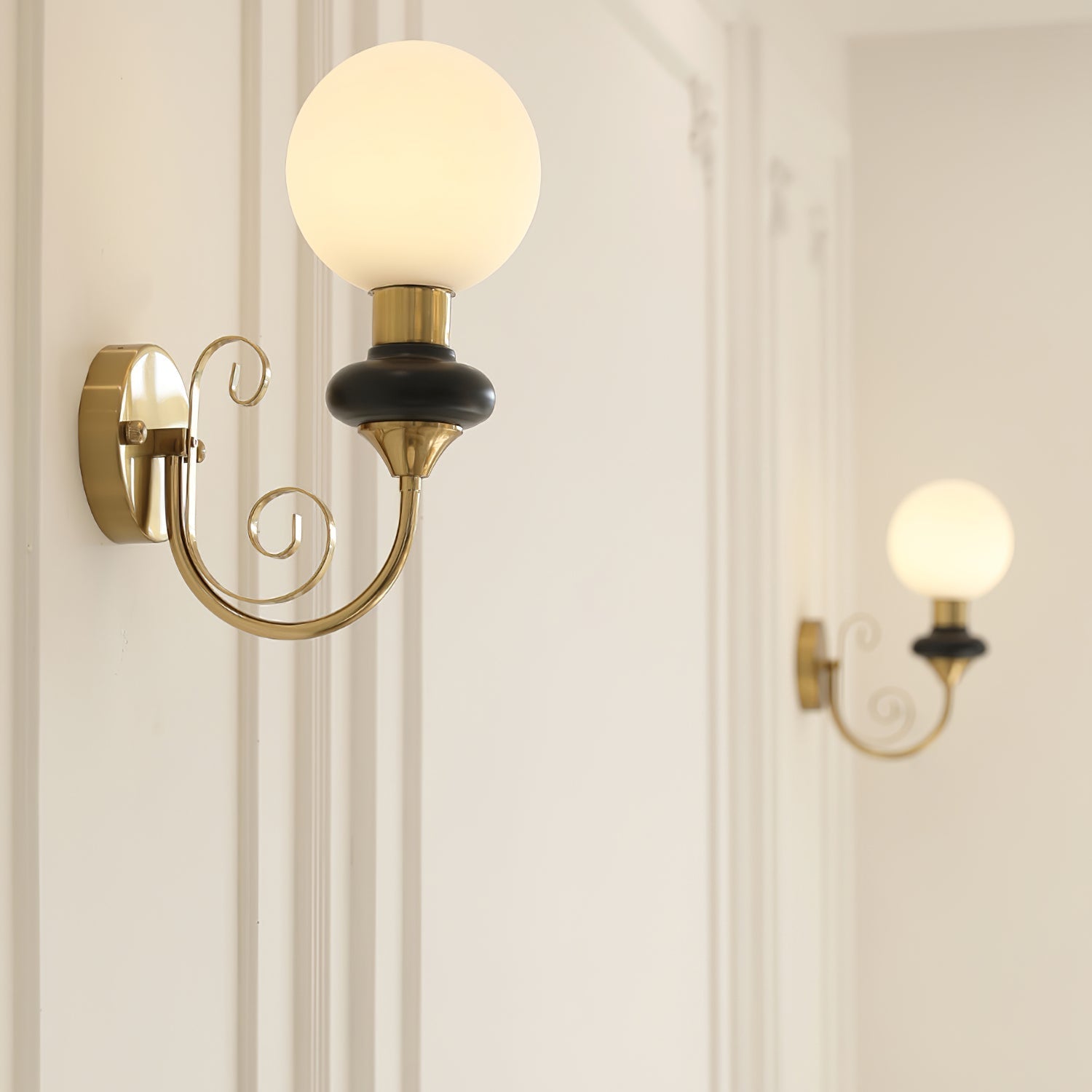 Quirk Premium Nordic Art Glass Wall Lamp - Letslighting