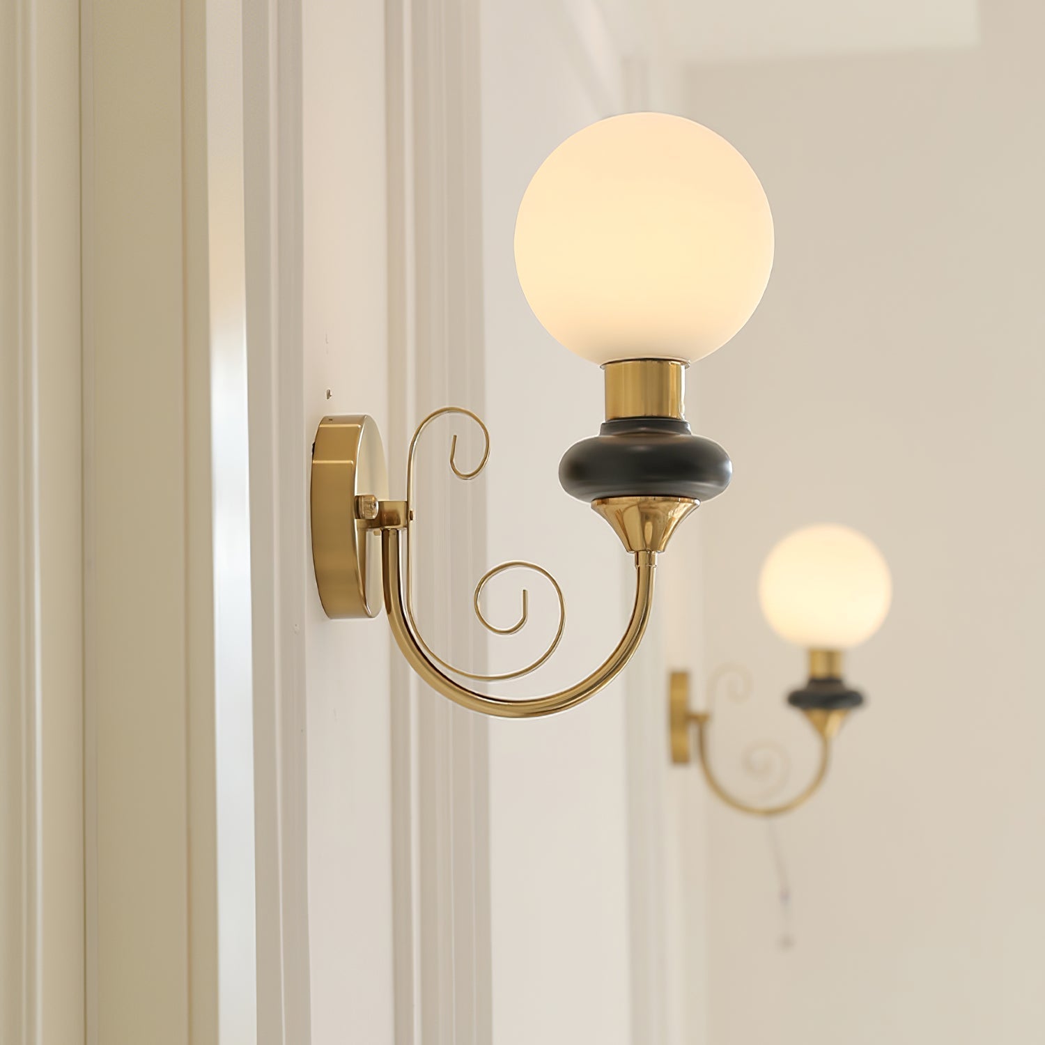 Quirk Premium Nordic Art Glass Wall Lamp - Letslighting