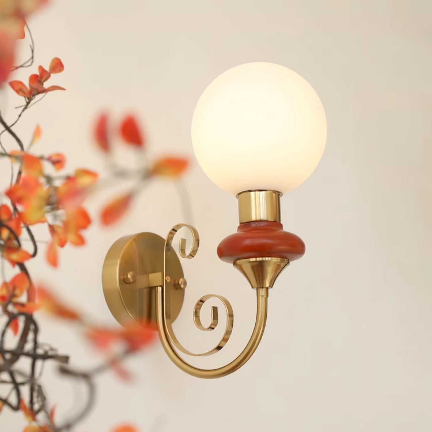 Quirk Premium Nordic Art Glass Wall Lamp - Letslighting