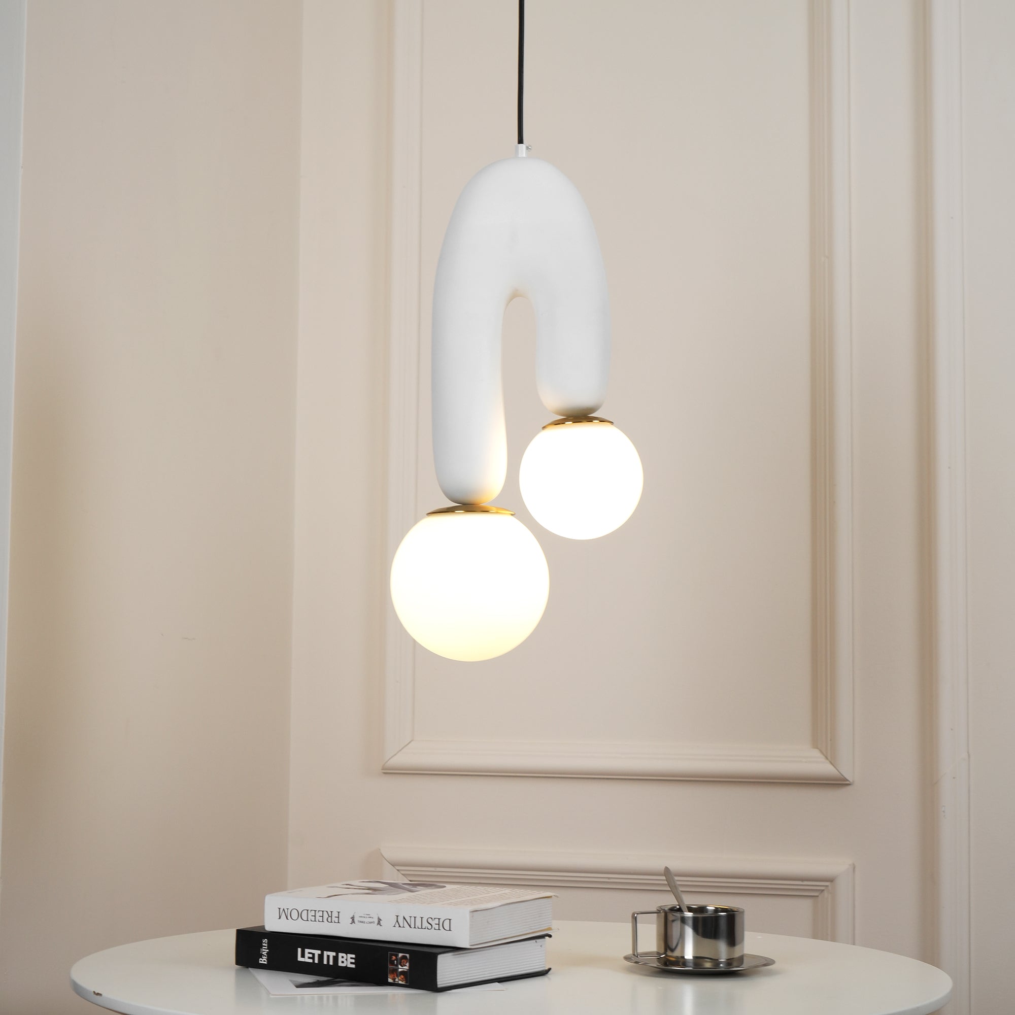 Zenithra Resin Scandinavian Pendant Light - Letslighting