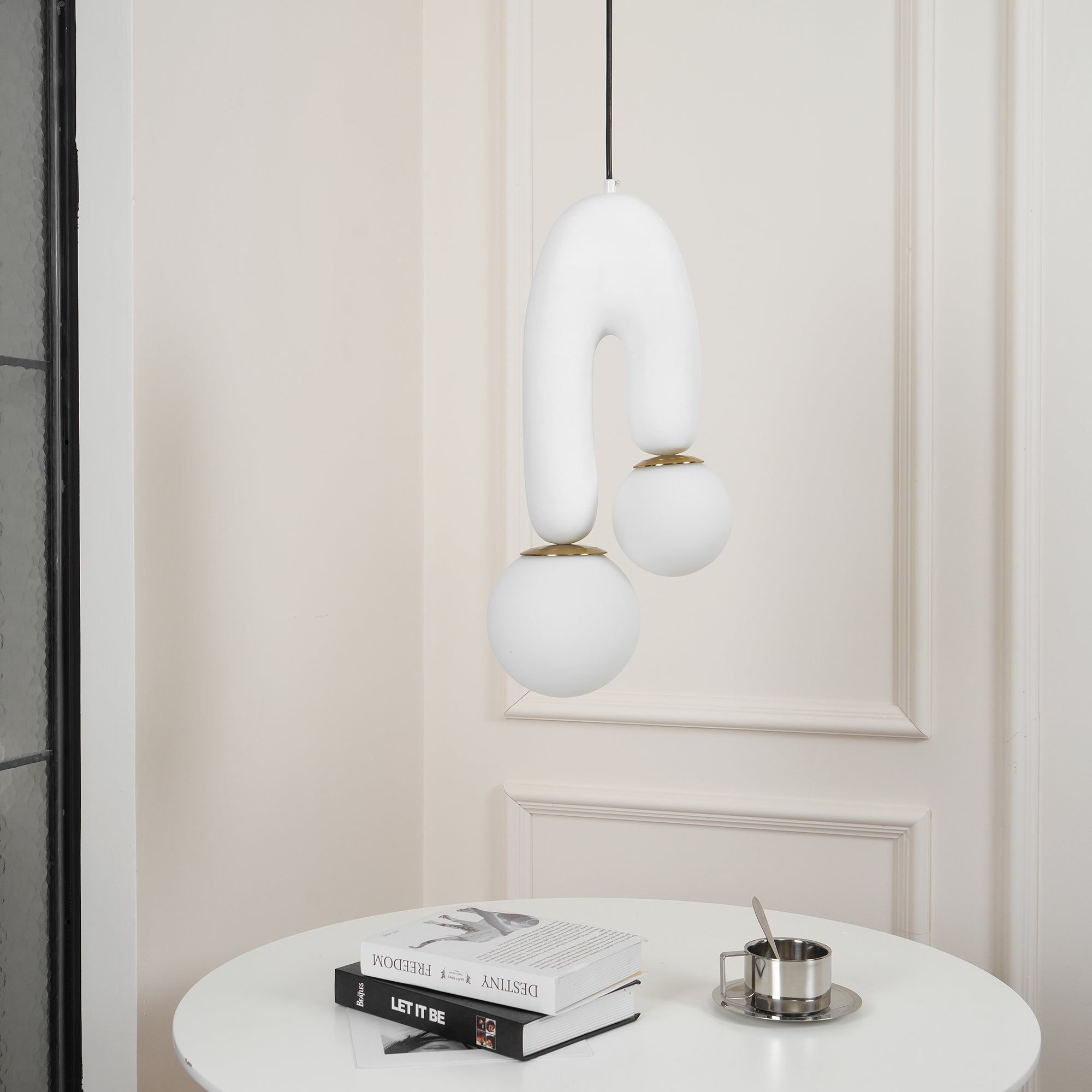 Zenithra Resin Scandinavian Pendant Light - Letslighting