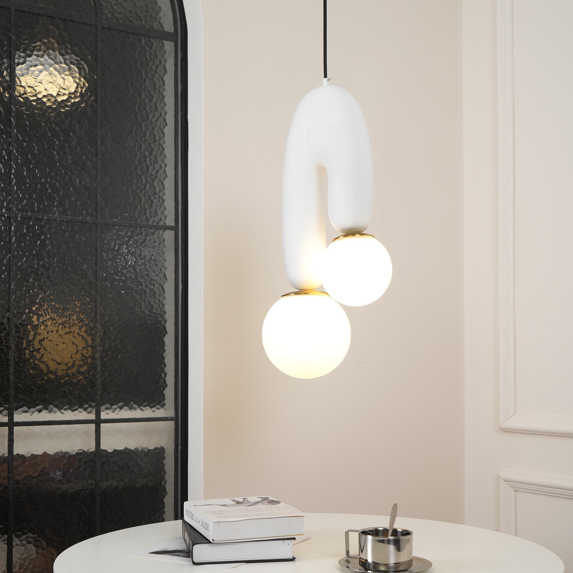 Zenithra Resin Scandinavian Pendant Light - Letslighting