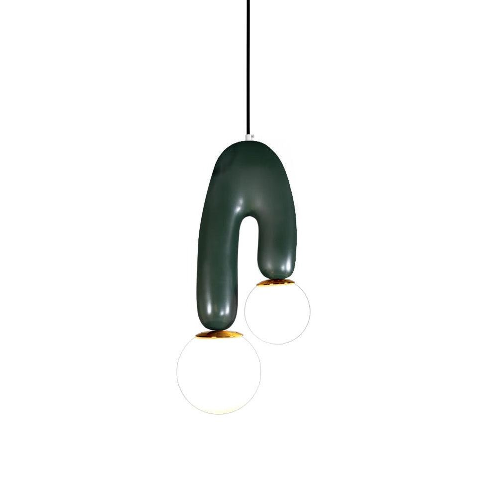 Zenithra Resin Scandinavian Pendant Light - Letslighting