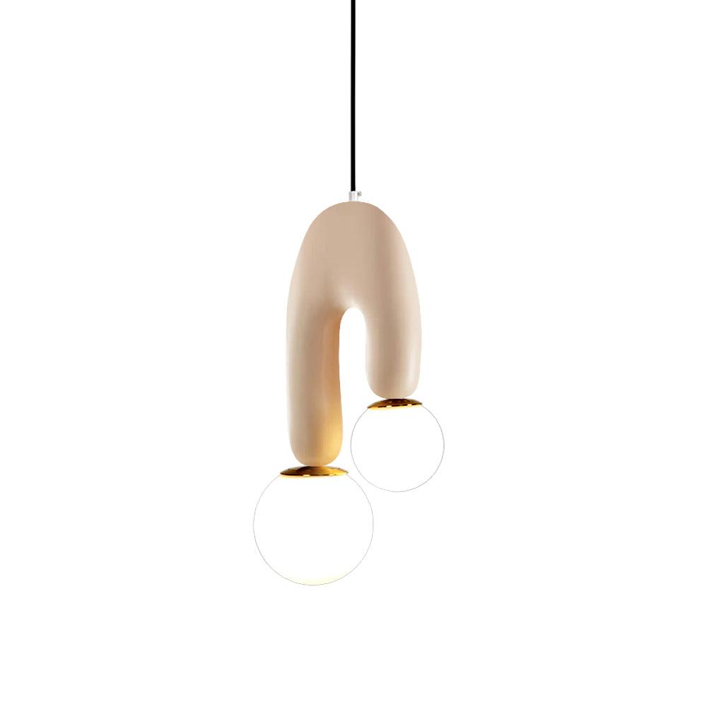 Zenithra Resin Scandinavian Pendant Light - Letslighting