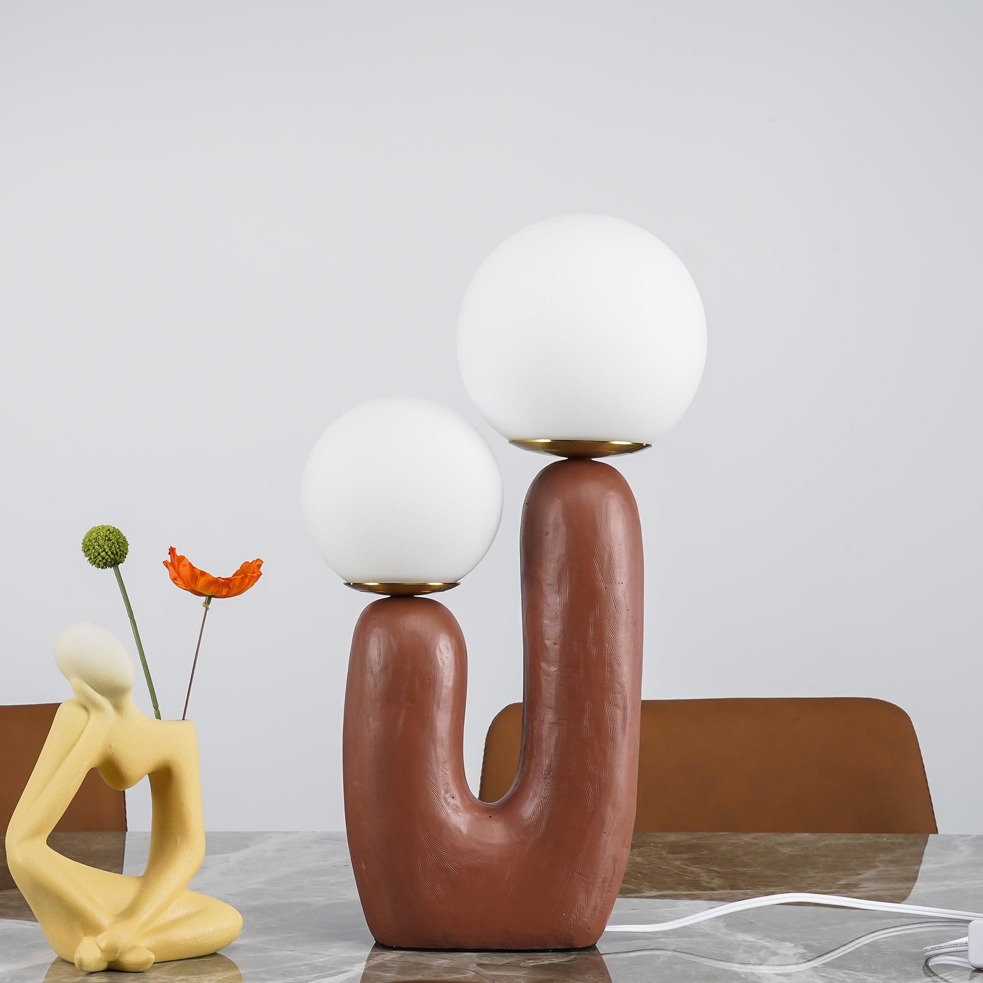 Elyrain Resin Artistic Table Lamp - Letslighting