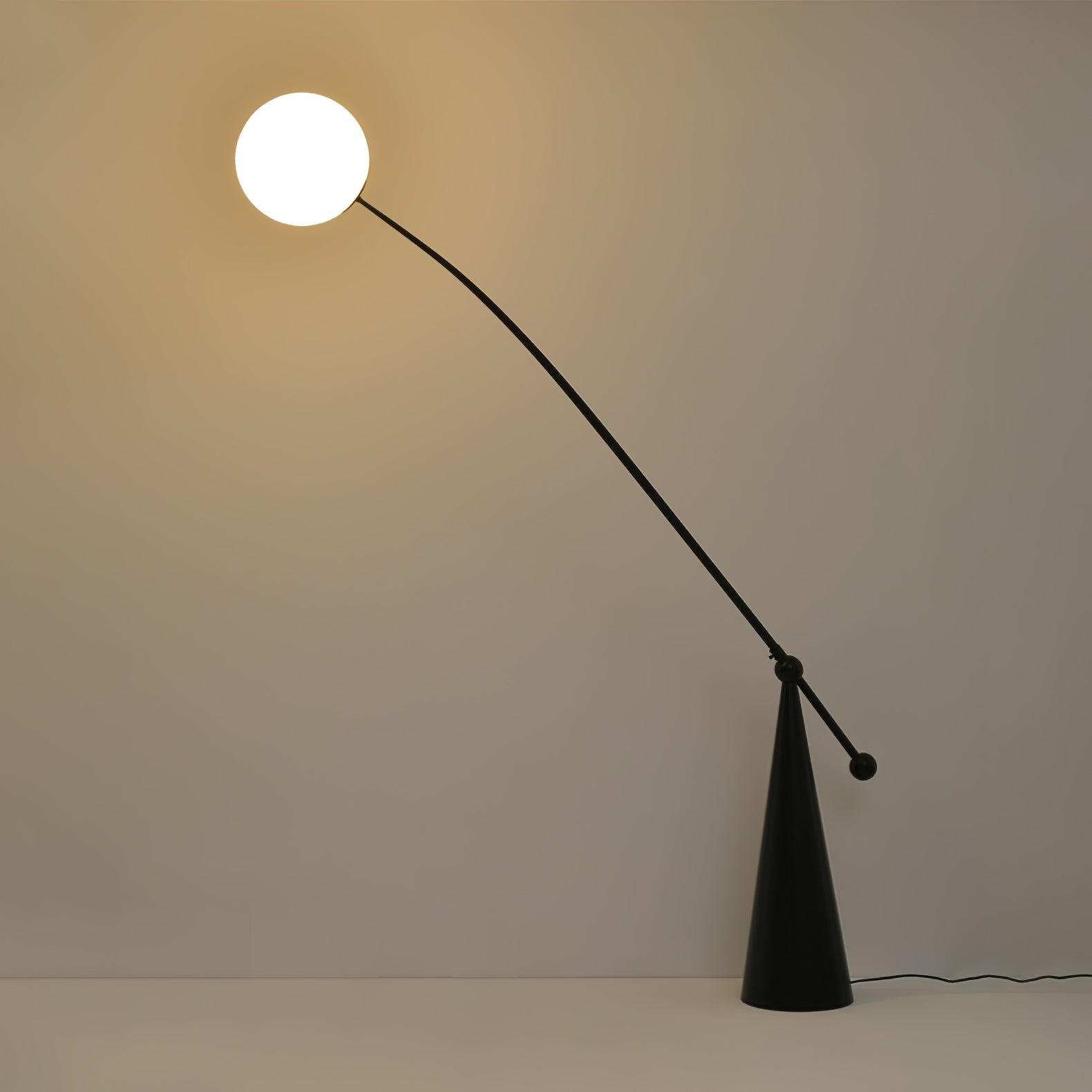 Ortalil Modern Arc Floor Lamp - Letslighting