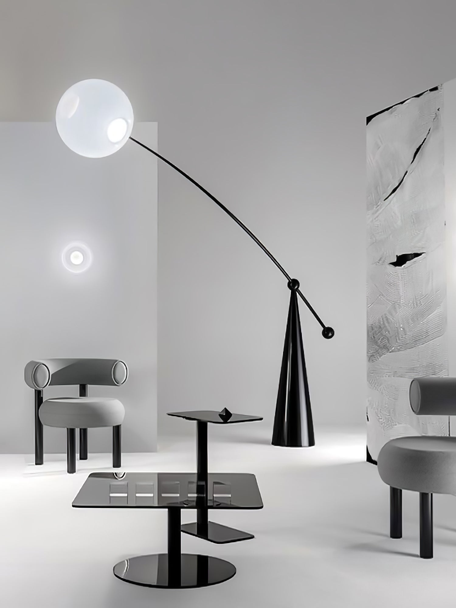 Ortalil Modern Arc Floor Lamp - Letslighting
