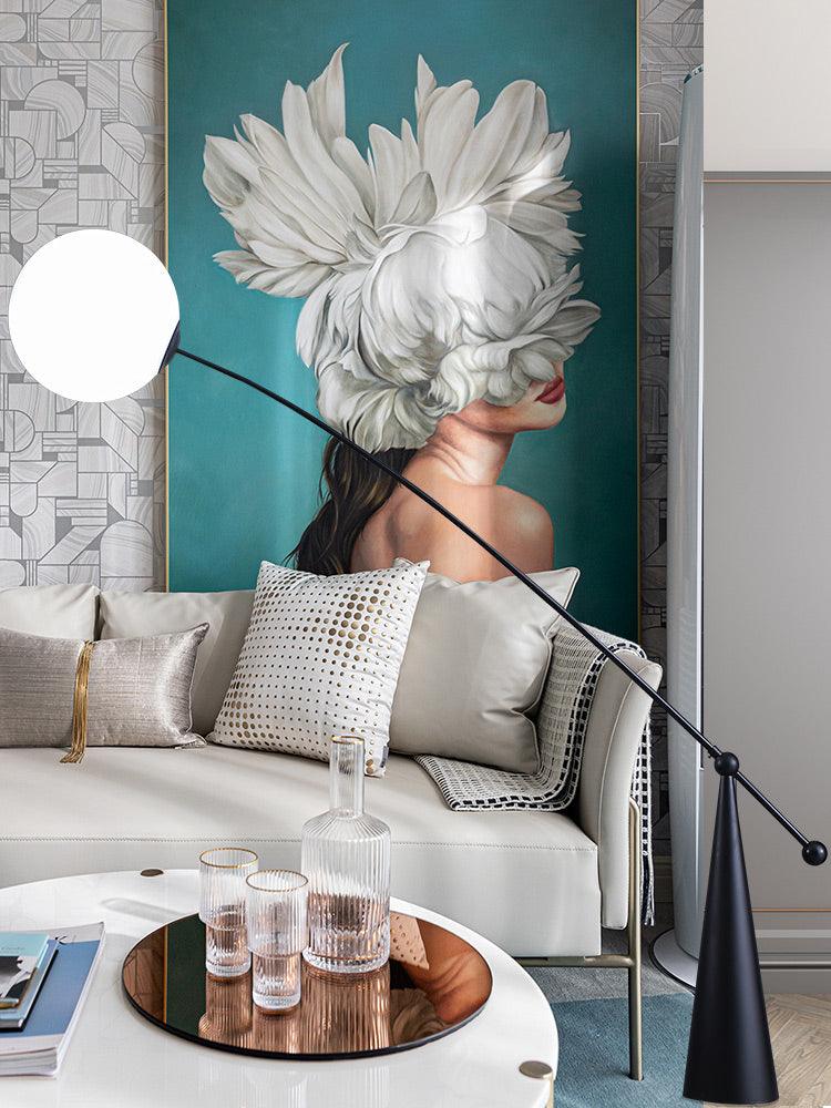 Ortalil Modern Arc Floor Lamp - Letslighting