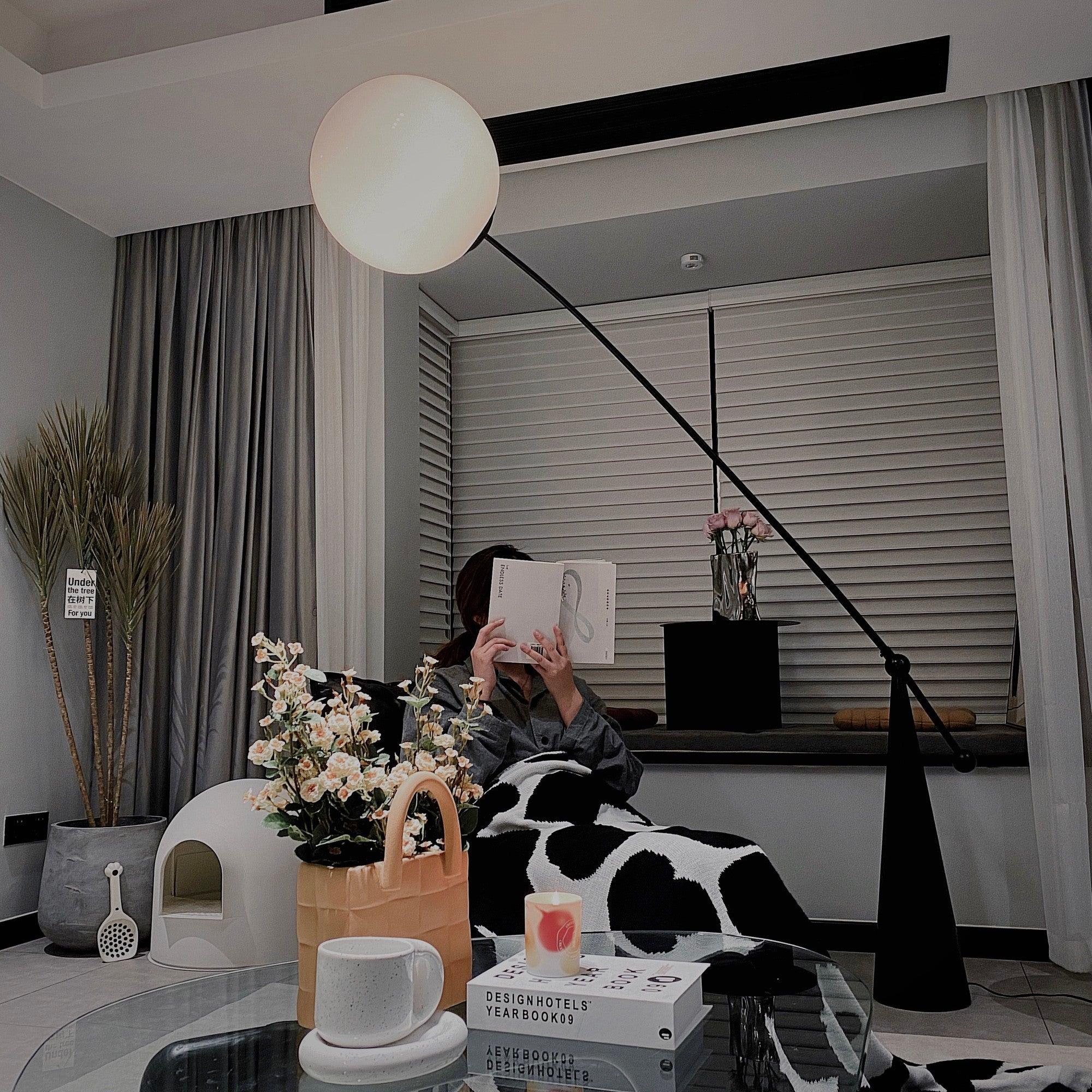 Ortalil Modern Arc Floor Lamp - Letslighting
