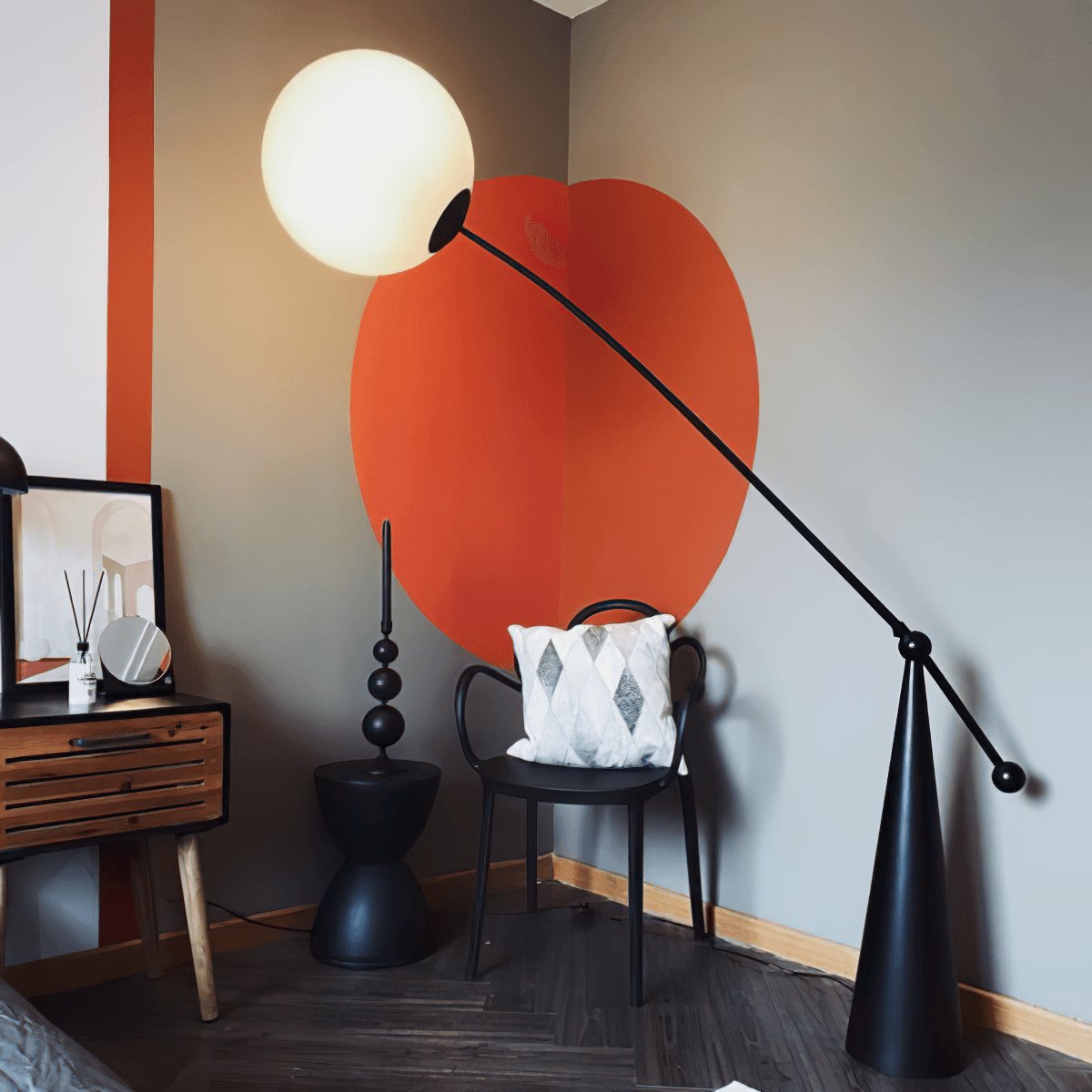 Ortalil Modern Arc Floor Lamp - Letslighting