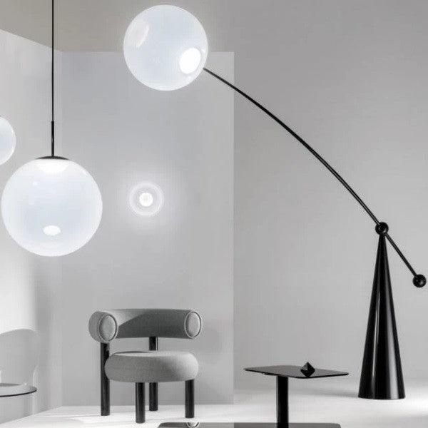 Ortalil Modern Arc Floor Lamp - Letslighting