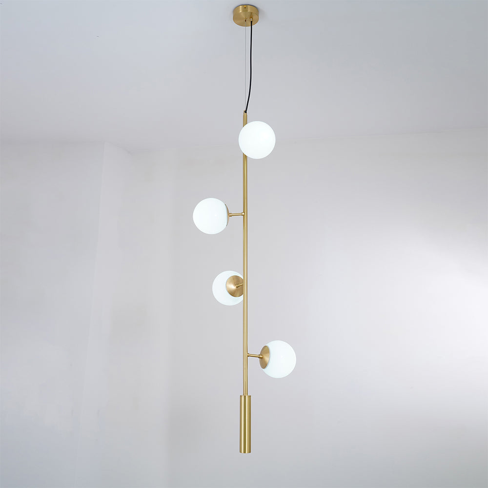 Erevia Brass & Glass Pendant Light - Letslighting