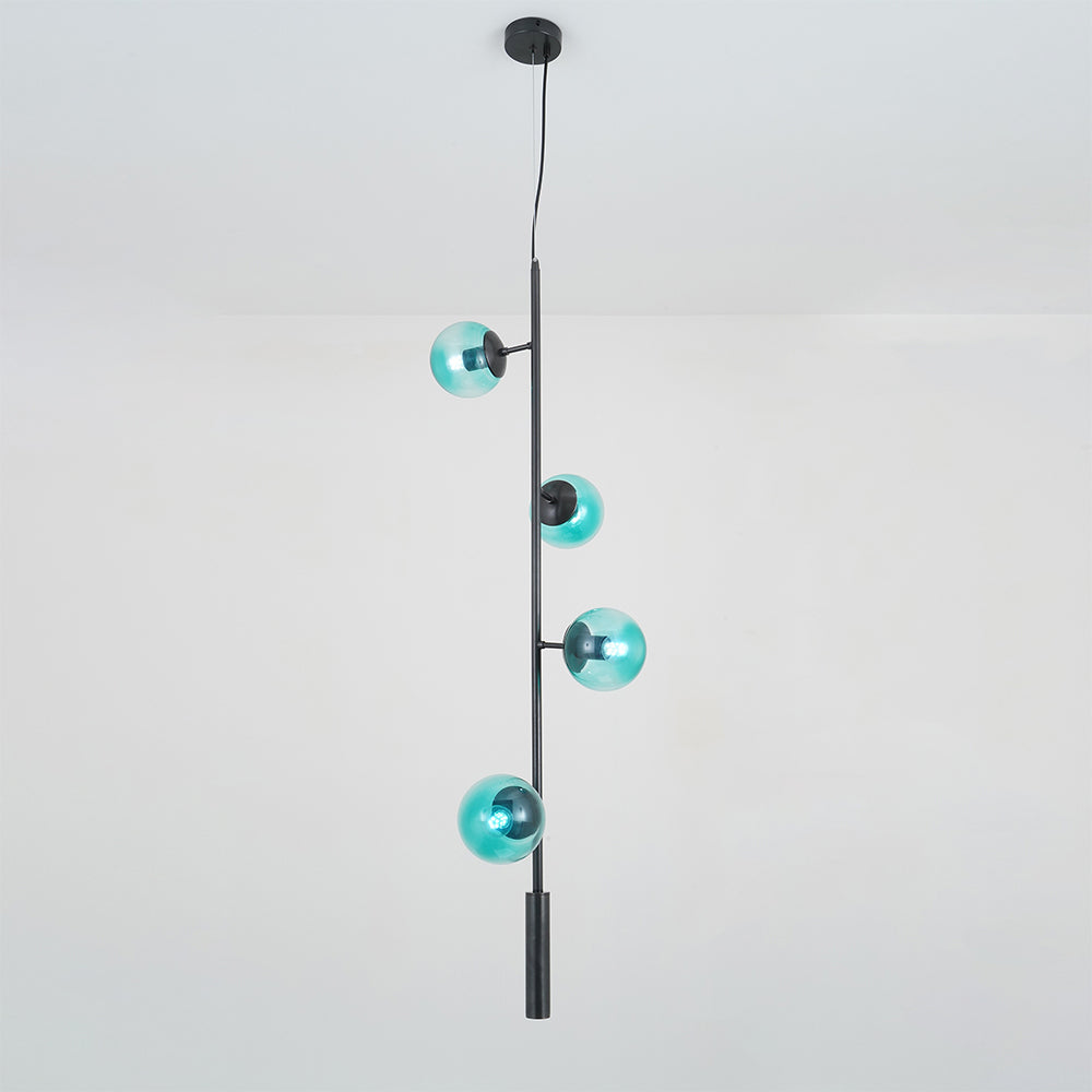 Erevia Brass & Glass Pendant Light - Letslighting