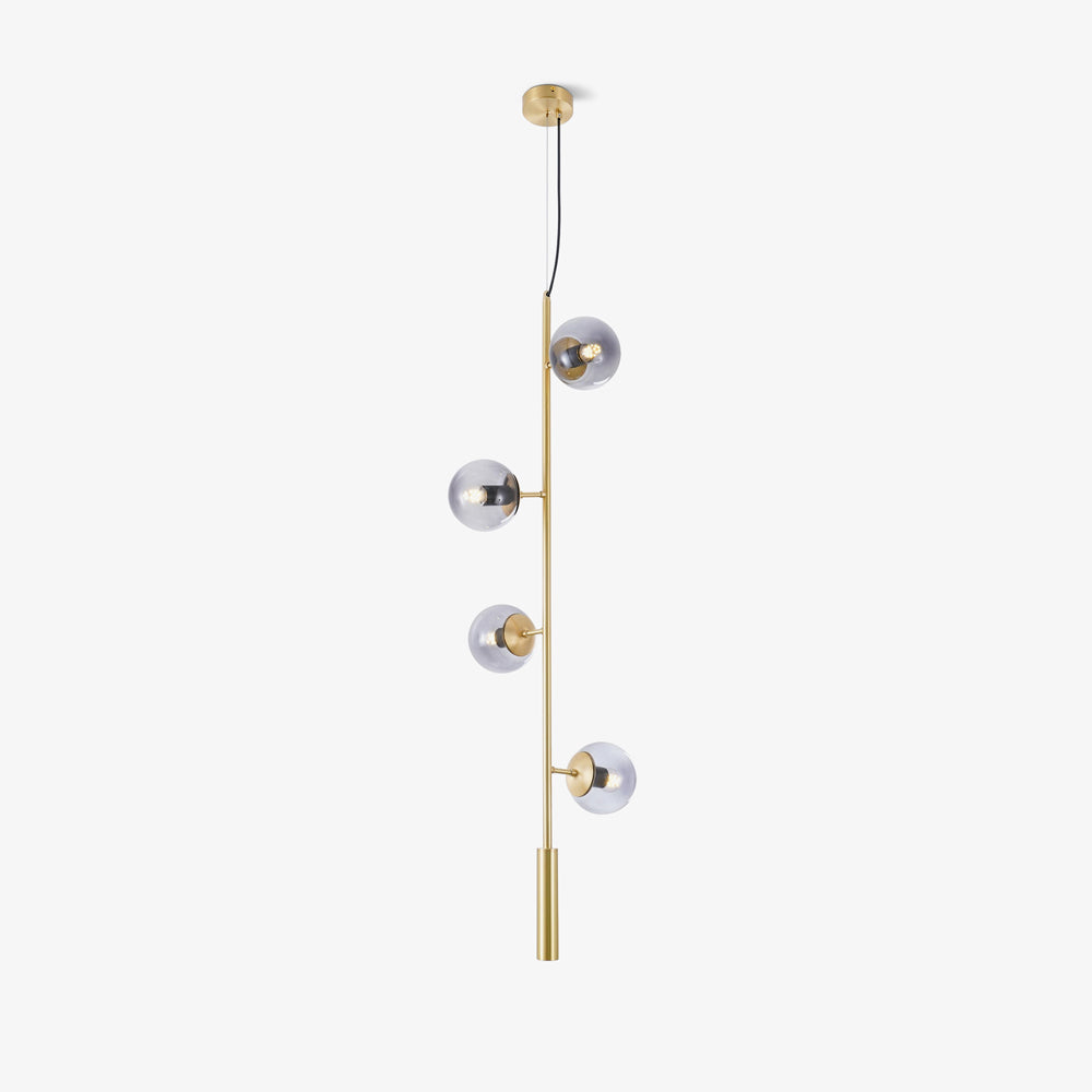 Erevia Brass & Glass Pendant Light - Letslighting