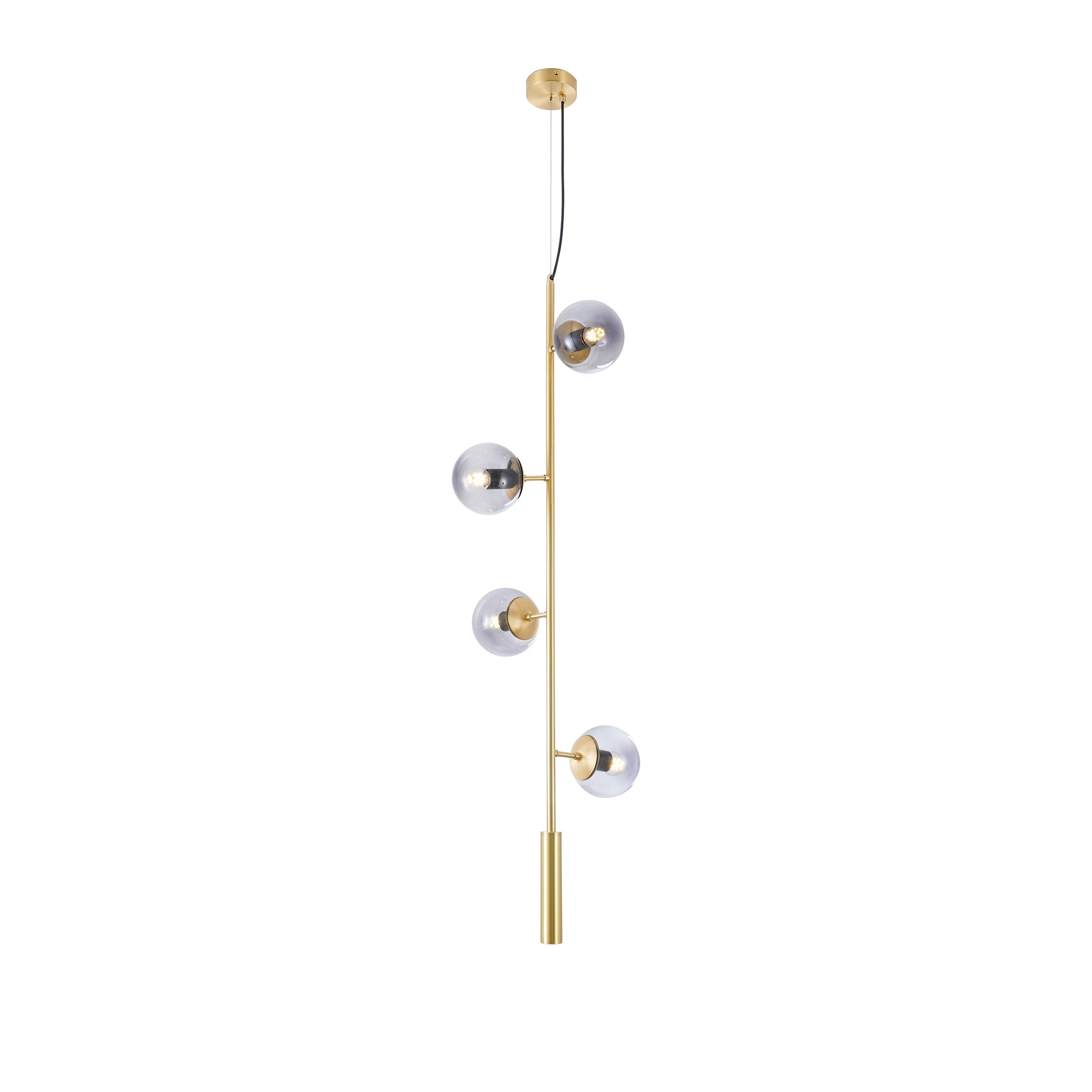 Erevia Brass & Glass Pendant Light - Letslighting