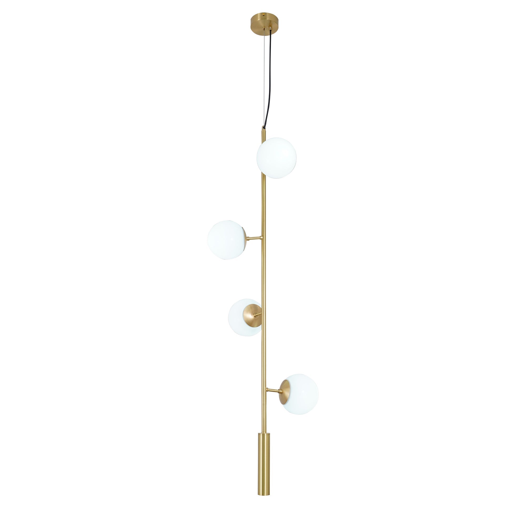 Erevia Brass & Glass Pendant Light - Letslighting