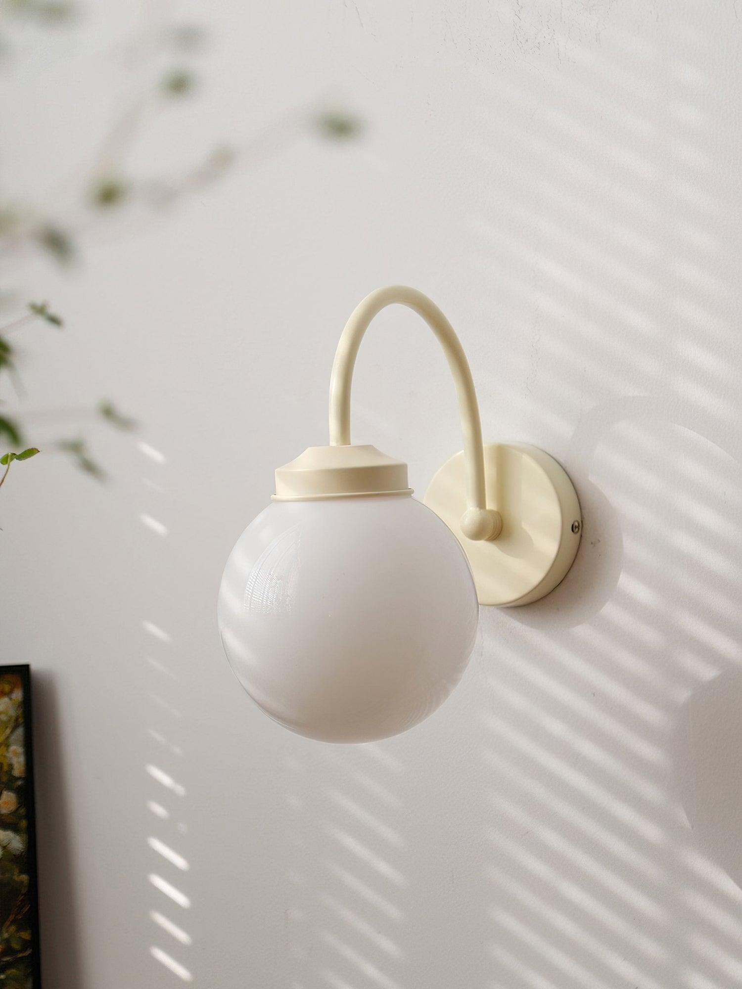 Zomareth Orb Surface Glass Wall Lamp - Letslighting
