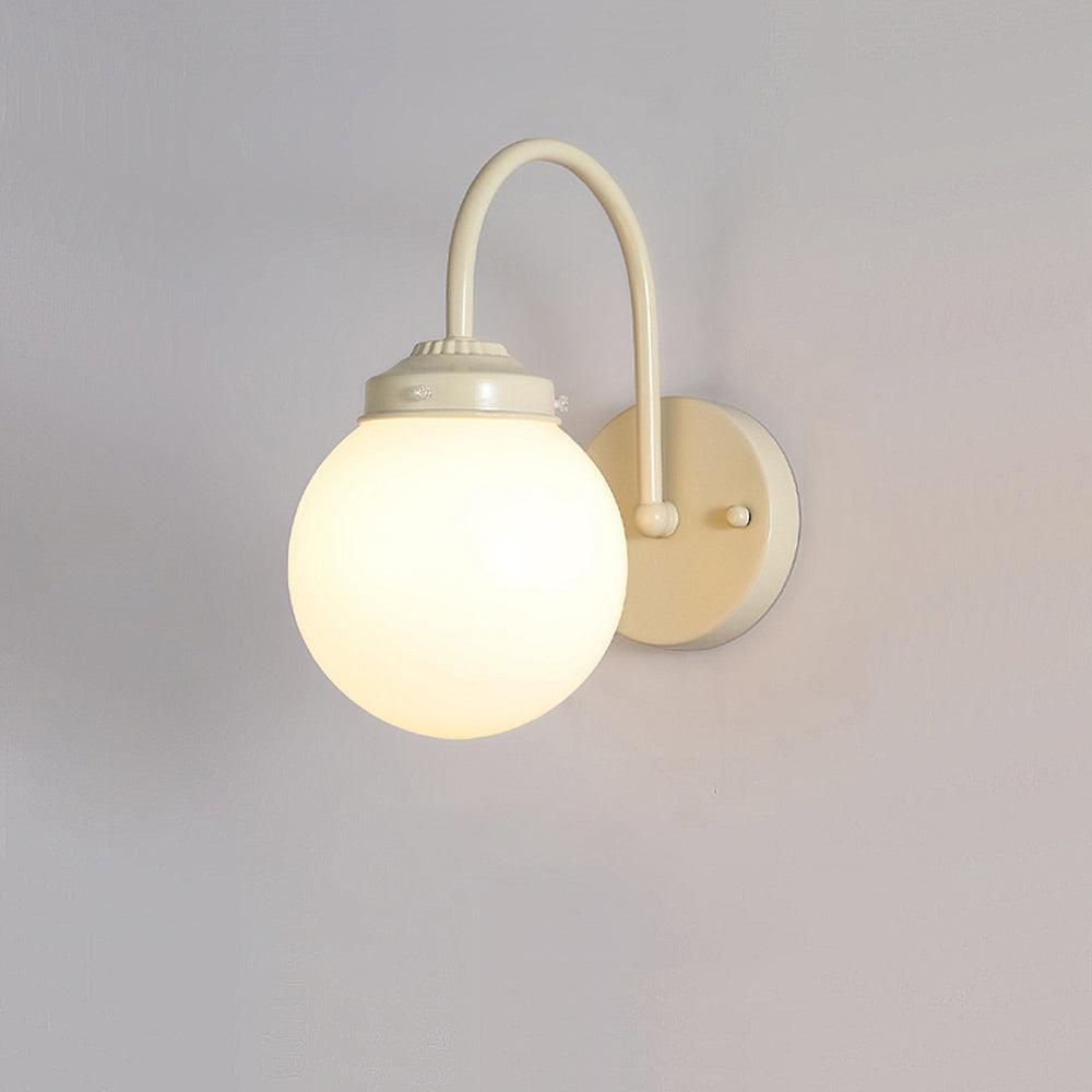 Zomareth Orb Surface Glass Wall Lamp - Letslighting