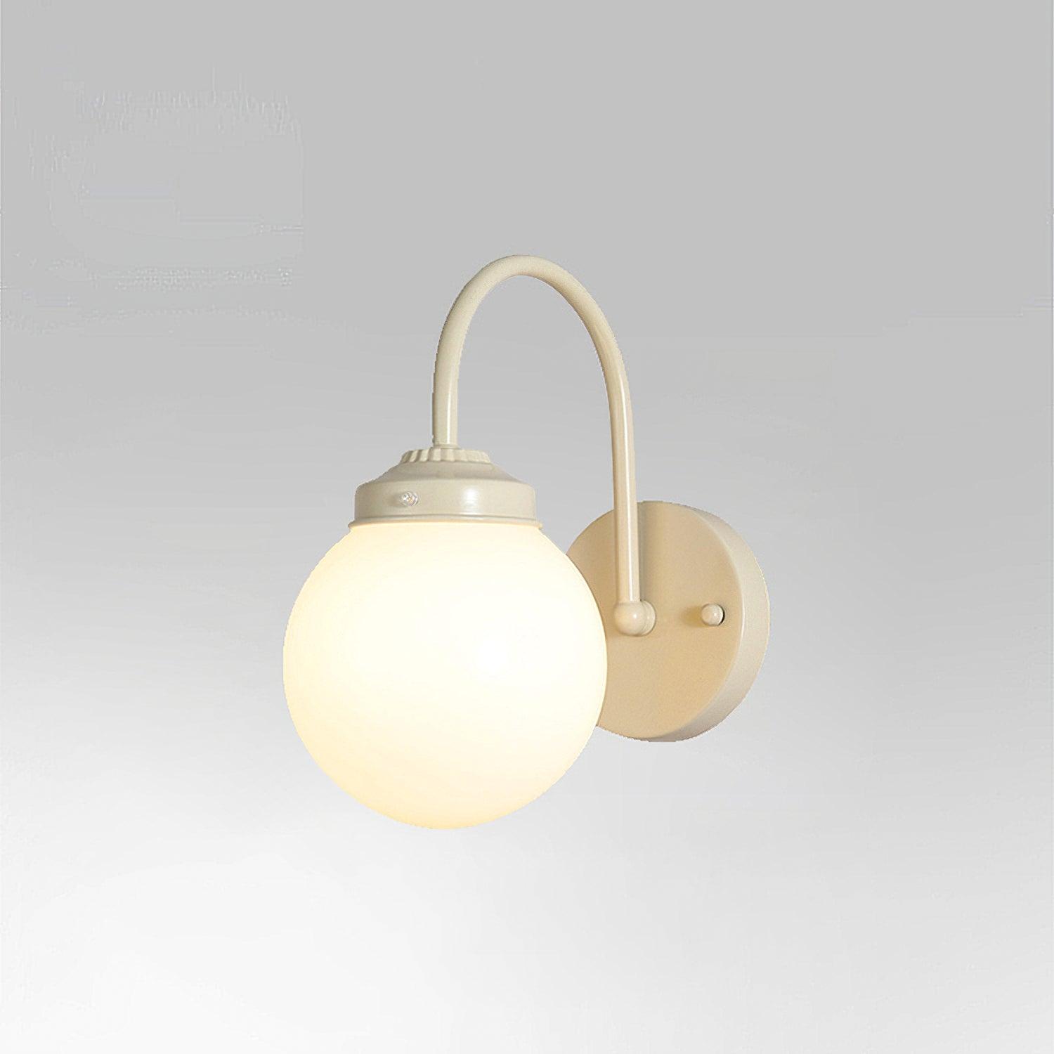 Zomareth Orb Surface Glass Wall Lamp - Letslighting