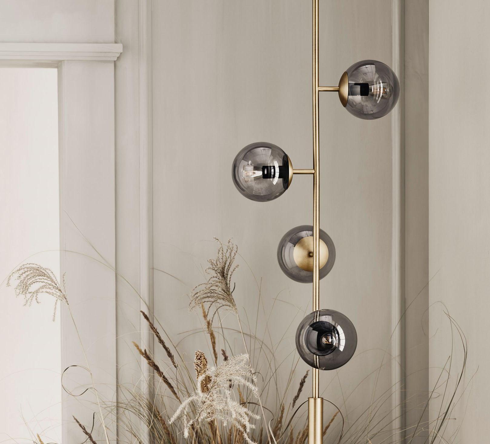 Erevia Brass & Glass Pendant Light - Letslighting