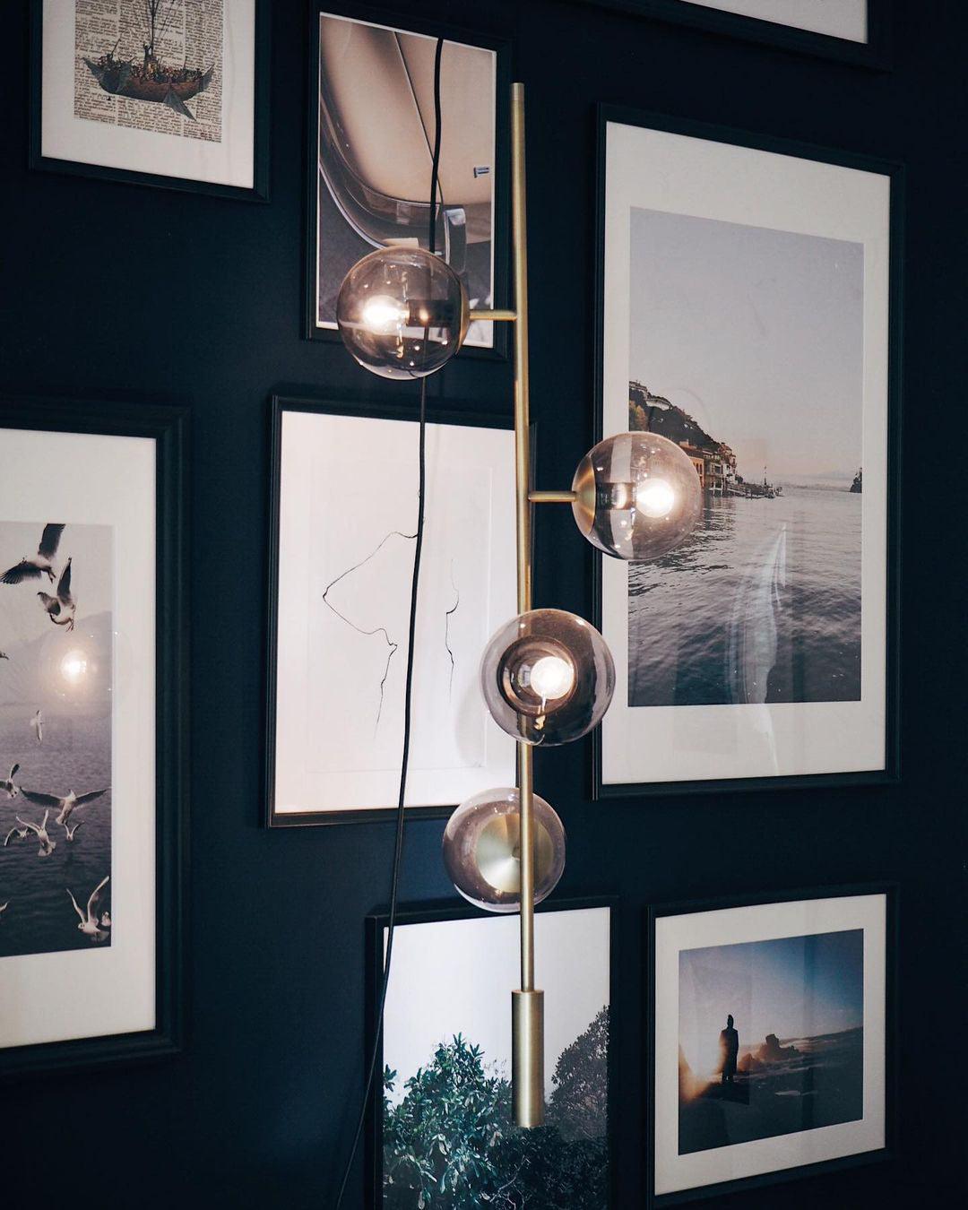 Erevia Brass & Glass Pendant Light - Letslighting