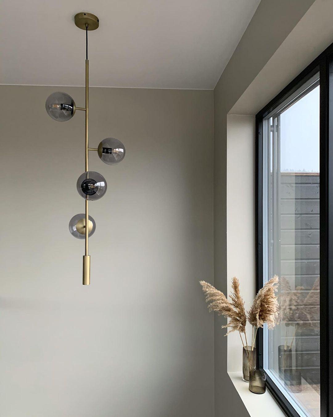 Erevia Brass & Glass Pendant Light - Letslighting