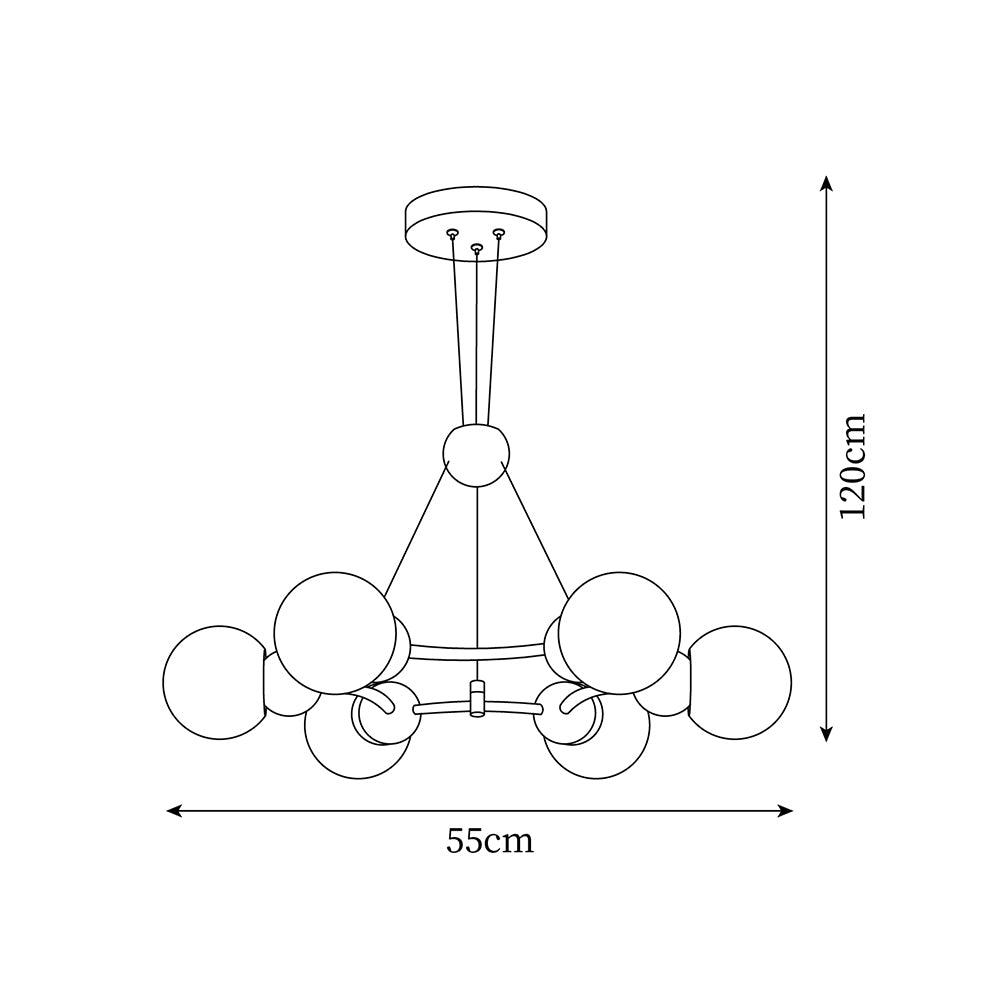 Vetro Modern Chandelier - Letslighting