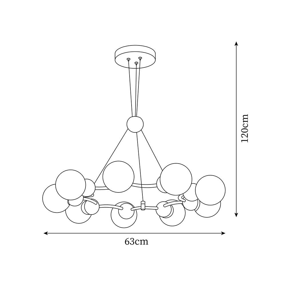 Vetro Modern Chandelier - Letslighting