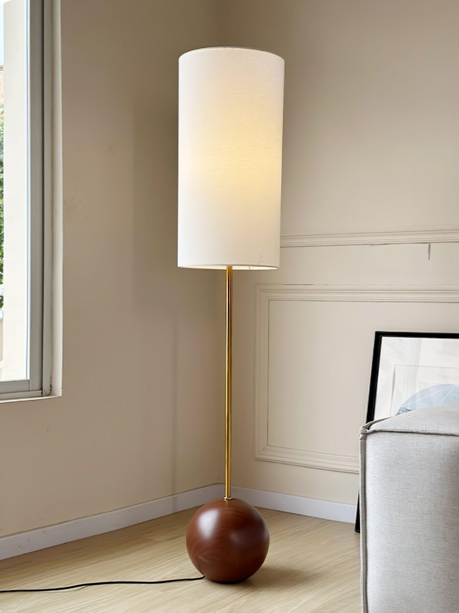 Cephaor Modern Fabric Floor Lamp - Letslighting