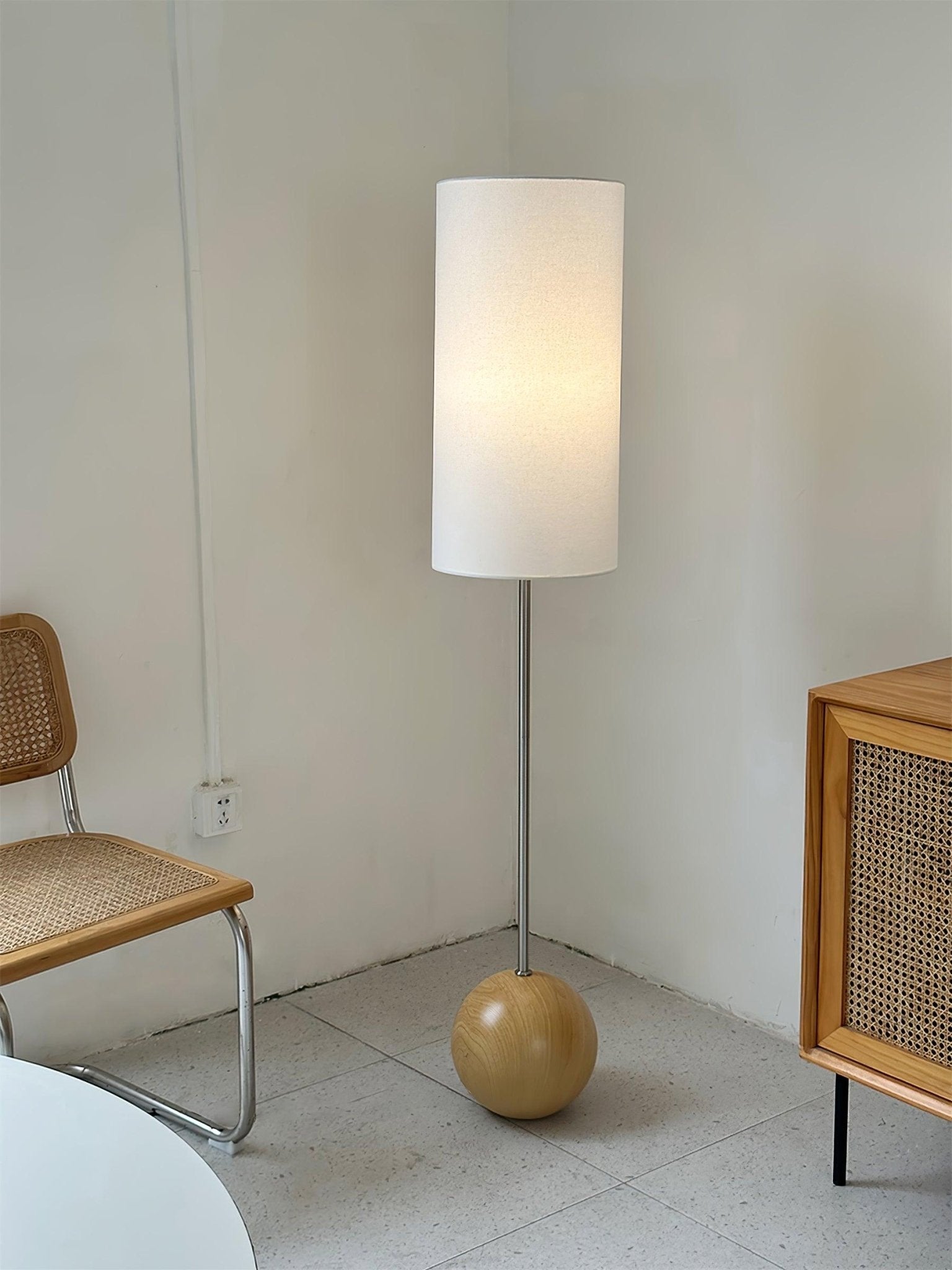 Cephaor Modern Fabric Floor Lamp - Letslighting