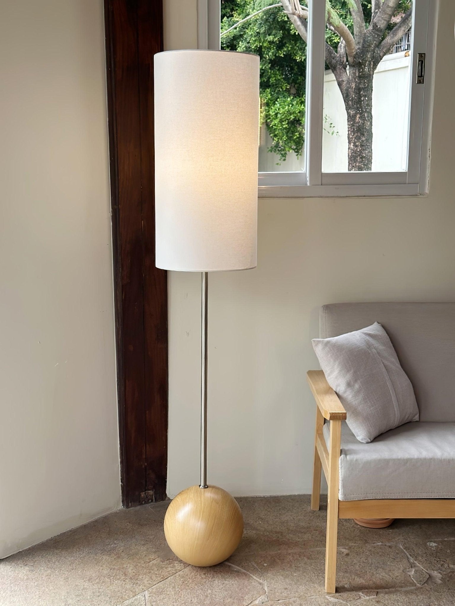 Cephaor Modern Fabric Floor Lamp - Letslighting