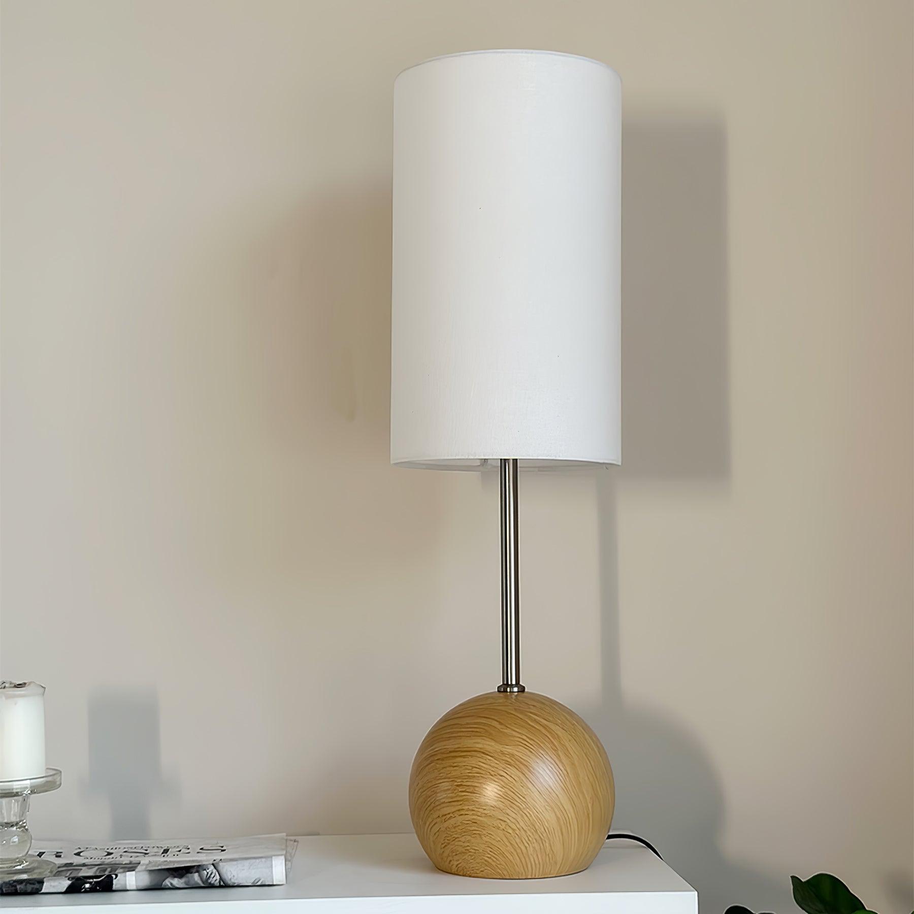 Ballon Wooden Sphere Table Lamp - Letslighting