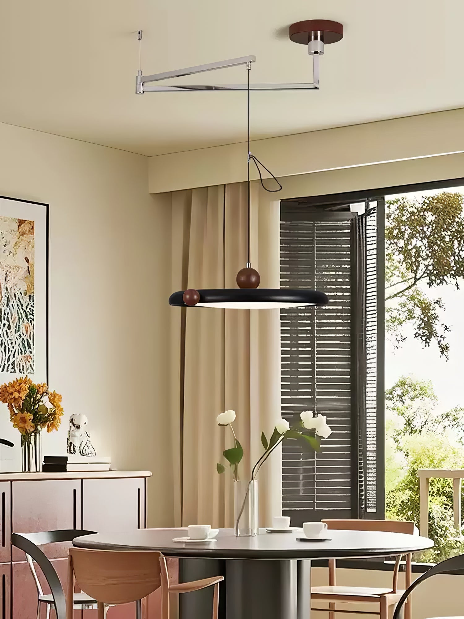 Orbit Line Swing Arm Pendant Lamp - Letslighting