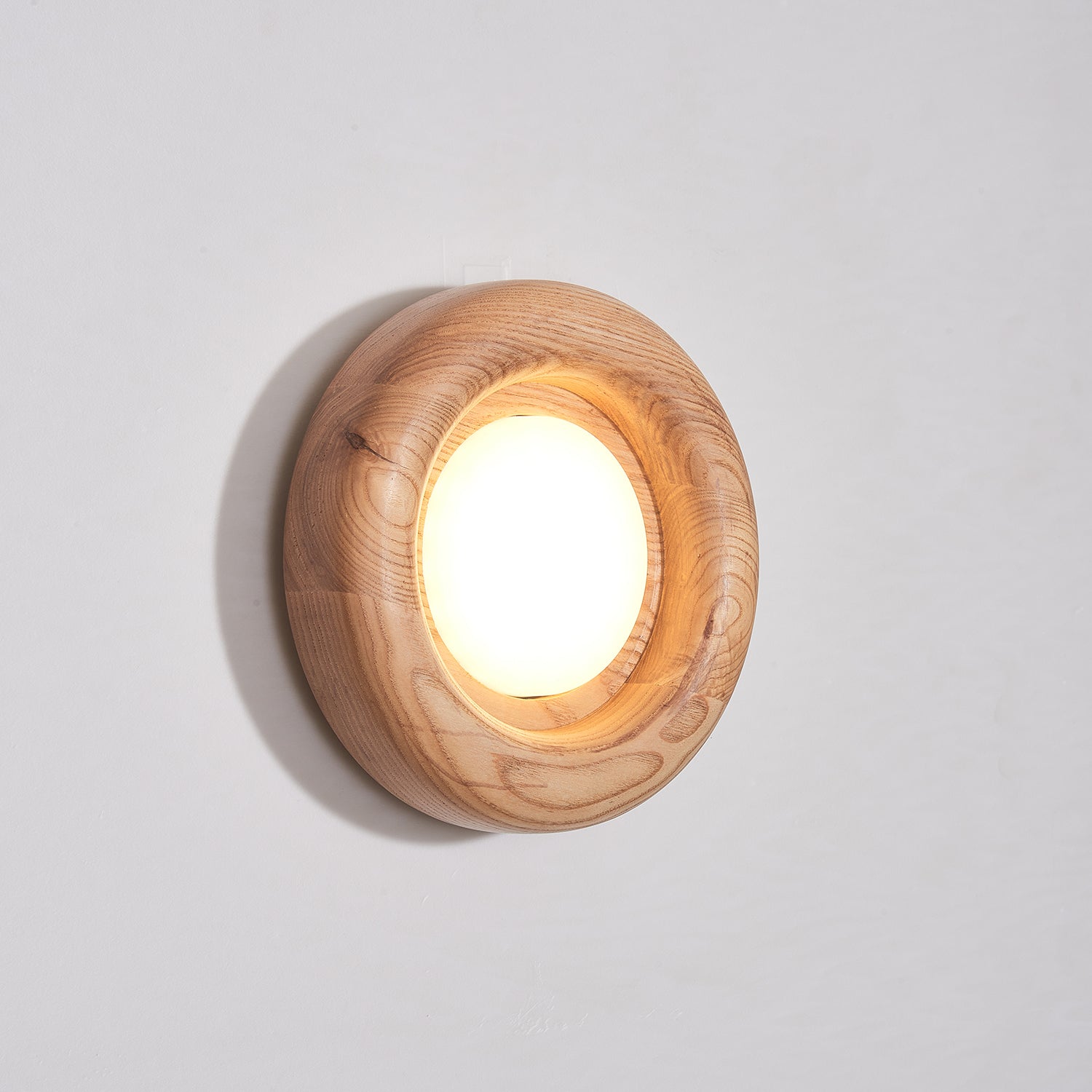 Lustra Wall Lamp Wooden Frame Acrylic Glow - Letslighting