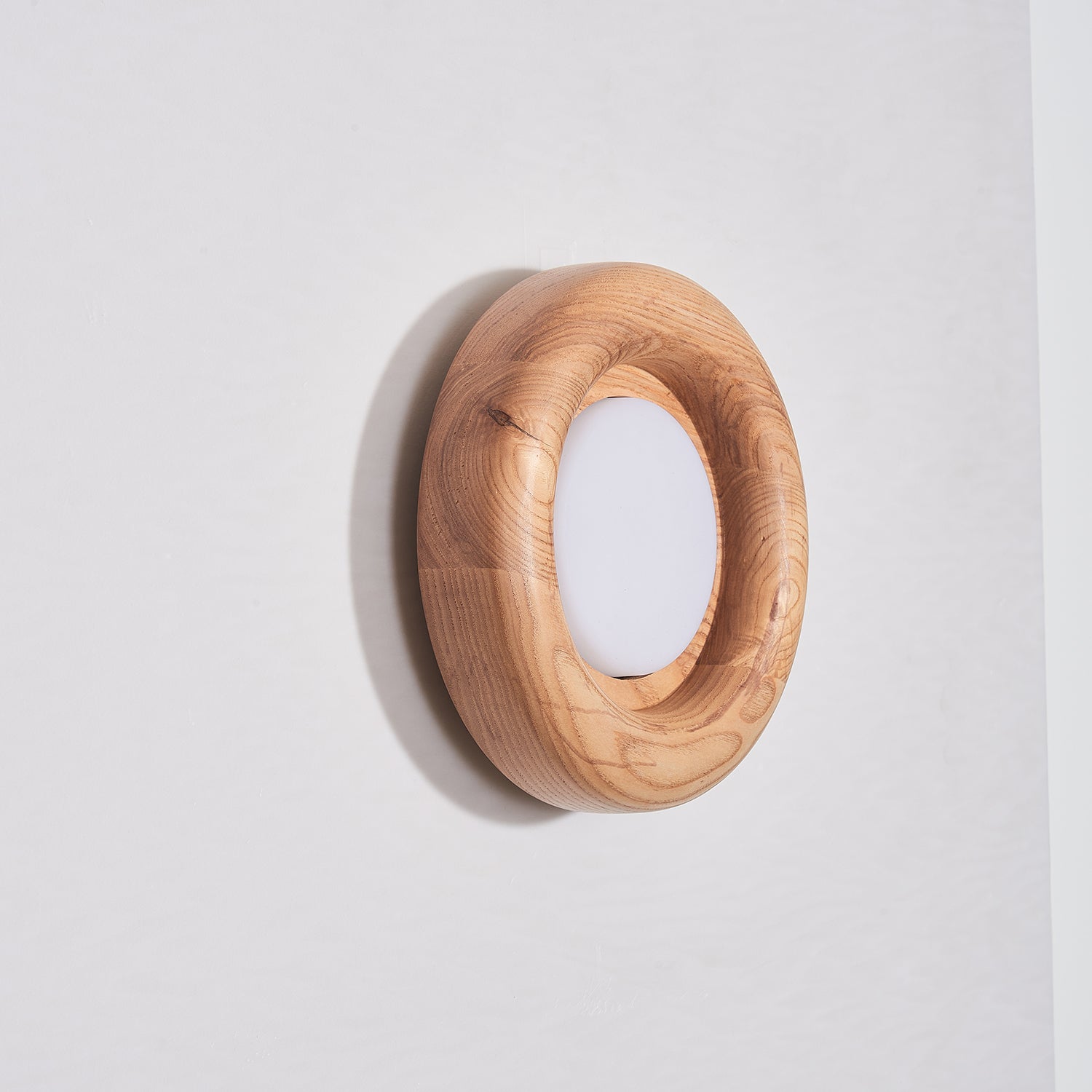 Lustra Wall Lamp Wooden Frame Acrylic Glow - Letslighting