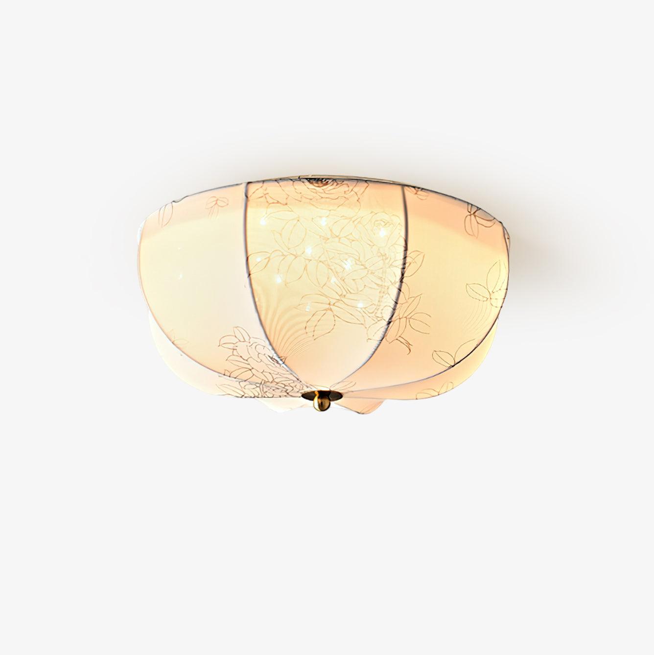 Ilvara Premium Nordic Art Fabric Ceiling Lamp - Letslighting