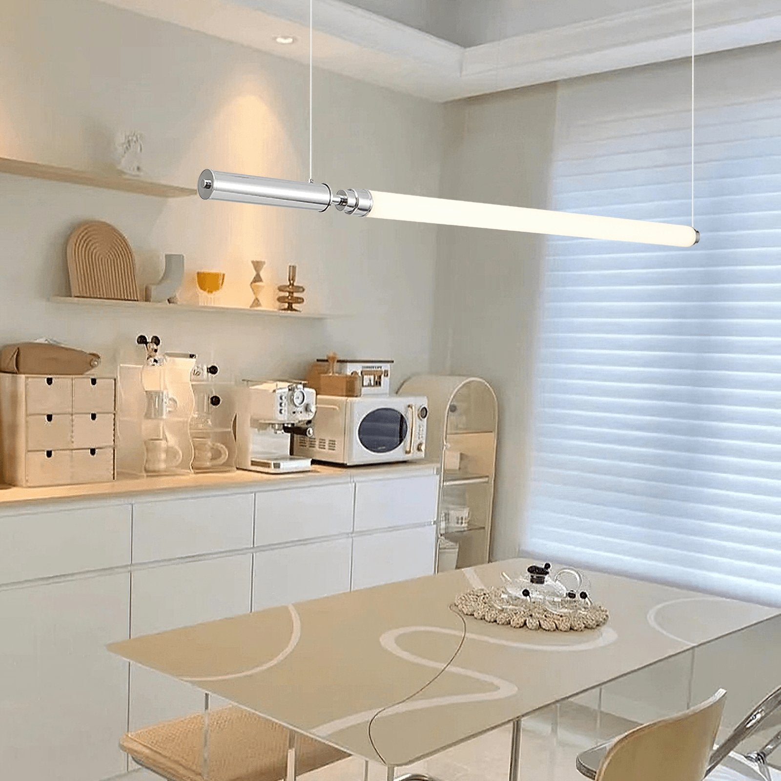 Ollaeos Modern Minimalist Glass Pendant Light - Letslighting