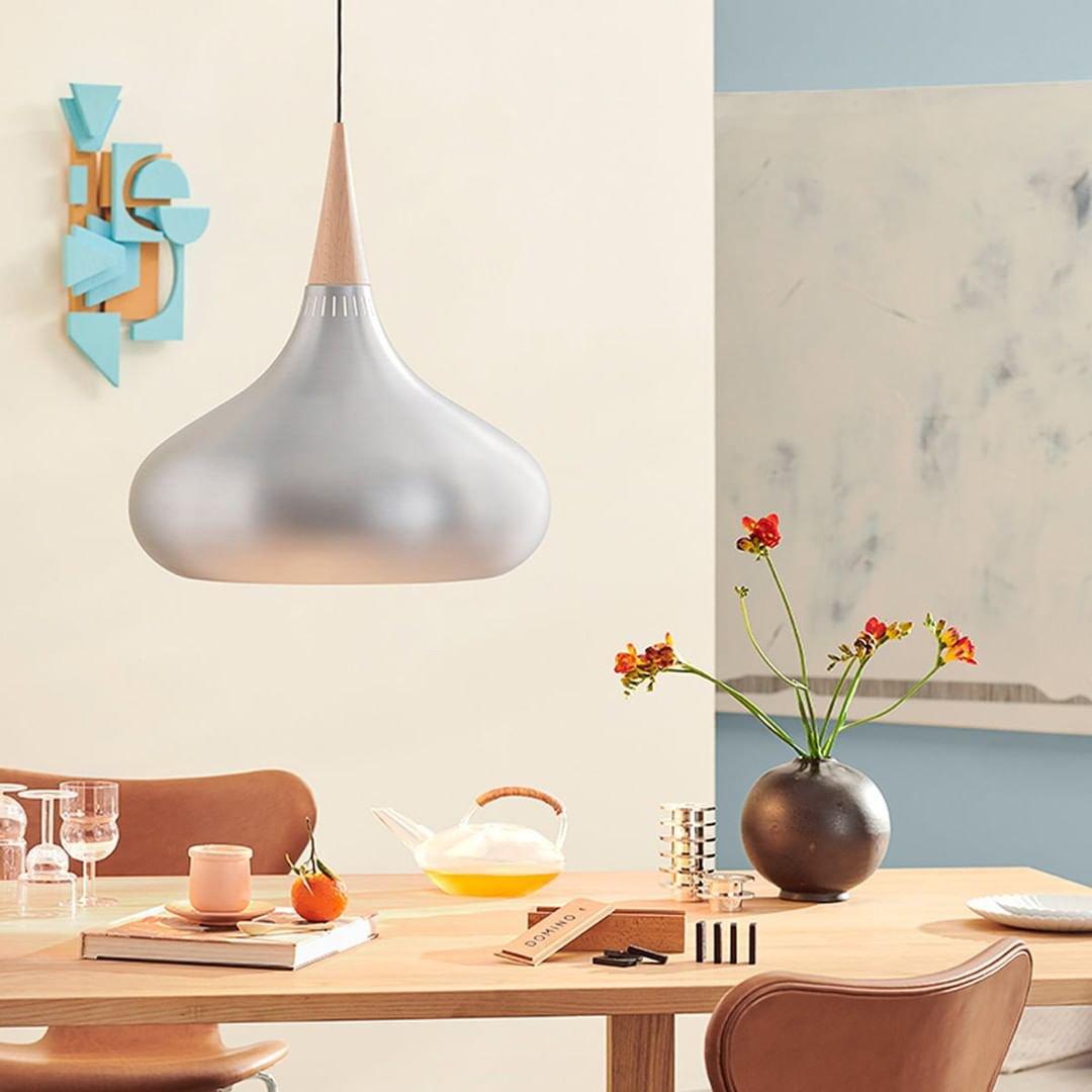 Eldara Aluminum & Wood Industrial Pendant Light - Letslighting