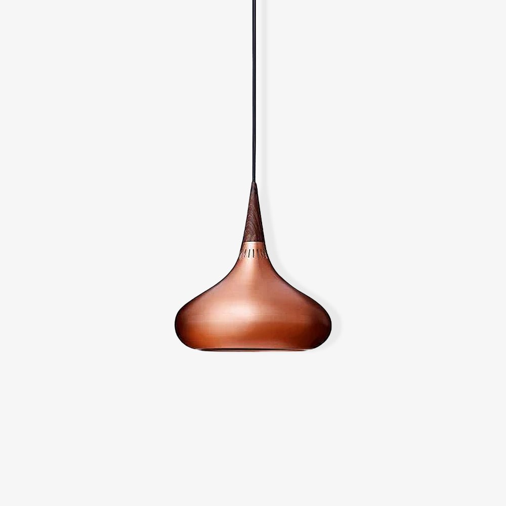 Eldara Aluminum & Wood Industrial Pendant Light - Letslighting