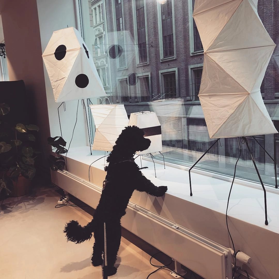 Atheilil Artistic Fabric Floor Lamp - Letslighting