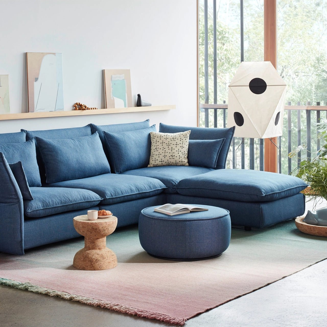 Atheilil Artistic Fabric Floor Lamp - Letslighting