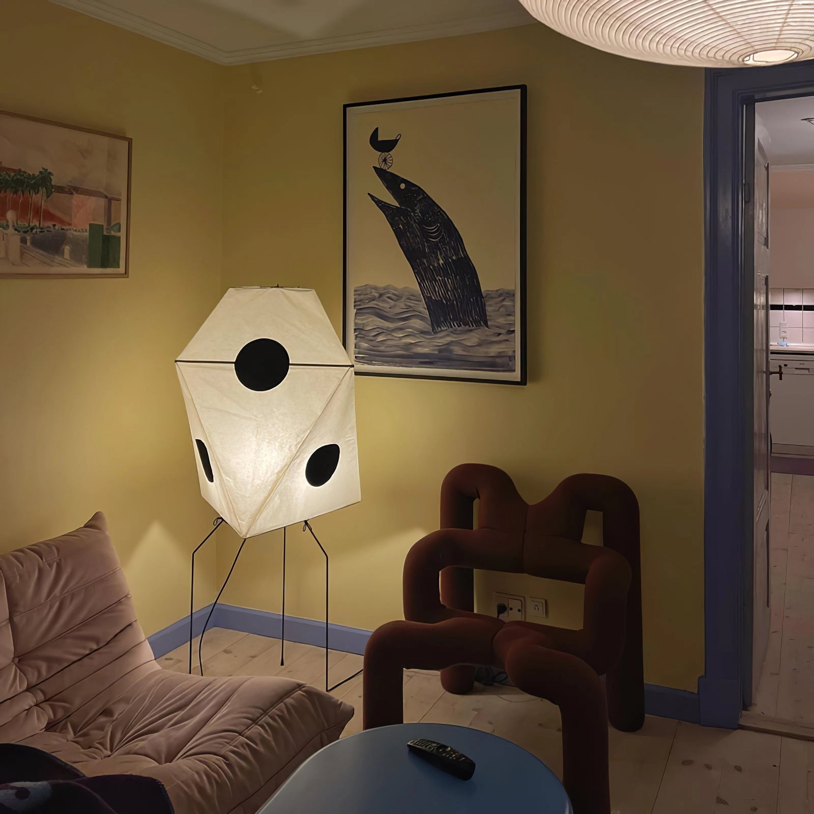 Atheilil Artistic Fabric Floor Lamp - Letslighting