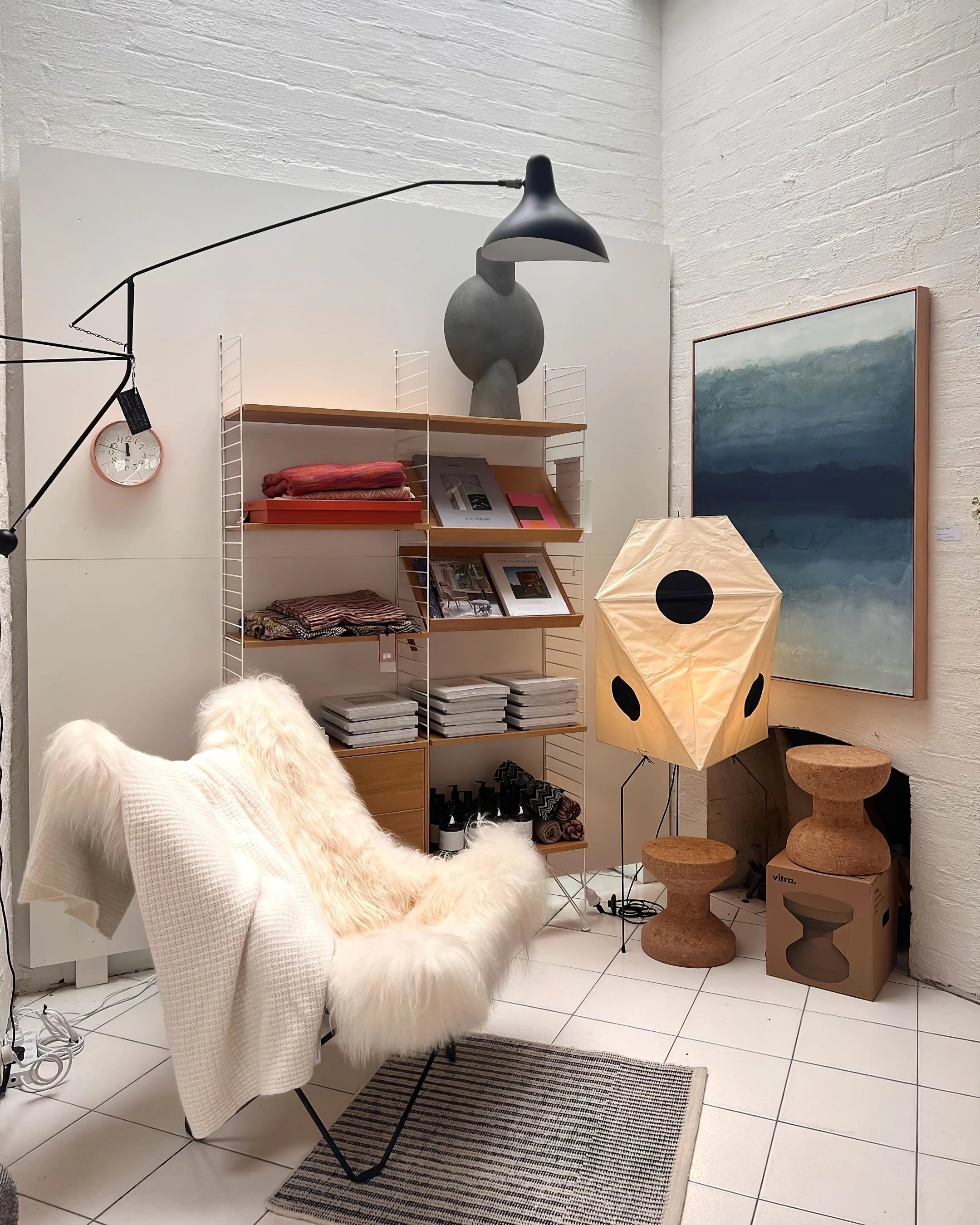 Atheilil Artistic Fabric Floor Lamp - Letslighting