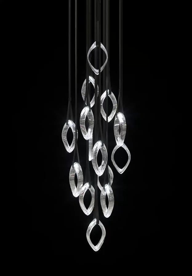 Ivvyne Modern Glass Chandelier - Letslighting