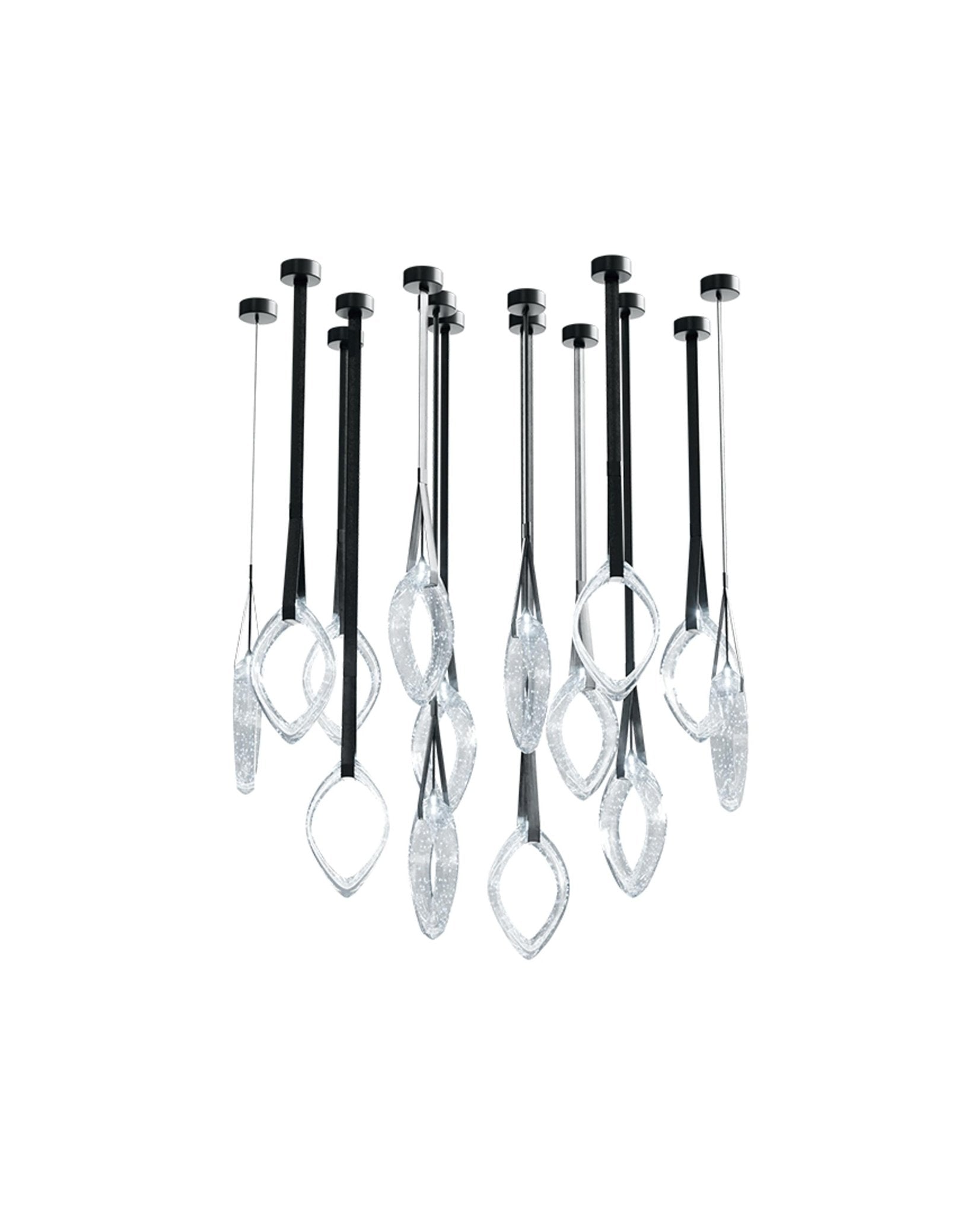 Ivvyne Modern Glass Chandelier - Letslighting