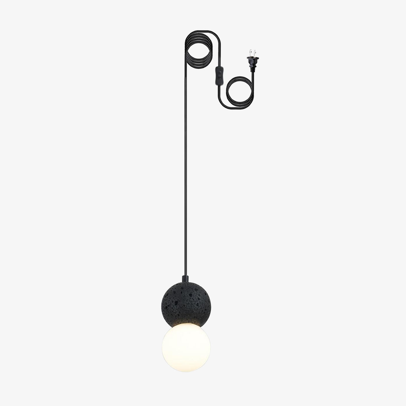 Gemma Modern Cement Pendant Light - Letslighting