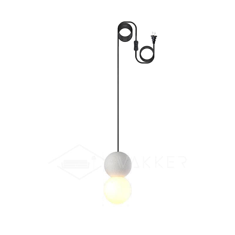 Gemma Modern Cement Pendant Light - Letslighting