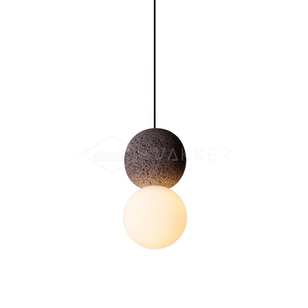 Gemma Modern Cement Pendant Light - Letslighting