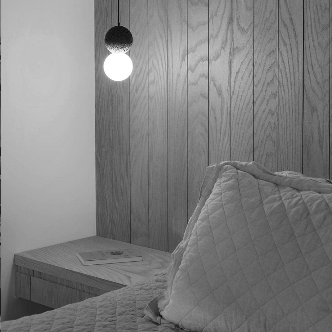 Gemma Modern Cement Pendant Light - Letslighting